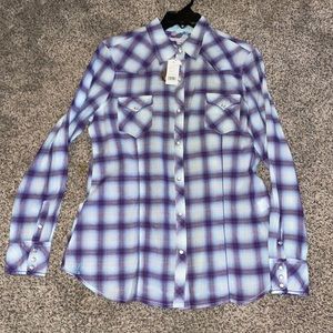 Tin Haul pearl snap shirt